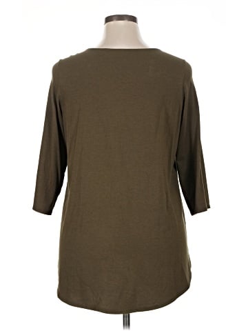 Tahari 3/4 Sleeve T-Shirt (view 2)