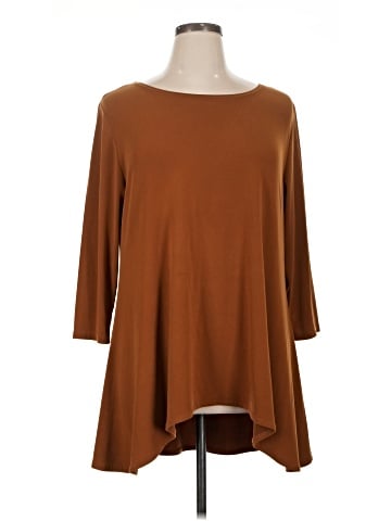 Alfani 3/4 Sleeve T-Shirt (view 1)