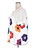Unbranded Floral White Short Sleeve T-Shirt Size 2XL - photo 5