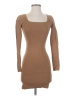 Babaton Solid Tan Casual Dress Size XXS - photo 1