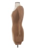 Babaton Solid Tan Casual Dress Size XXS - photo 5