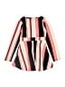 One Step Up Stripes Pink Long Sleeve Blouse Size 6X - photo 2