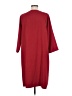 Chico's 100% Polyester Solid Burgundy Casual Dress Size M - photo 2