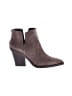 Vince Camuto 100% Leather Gray Ankle Boots Size 8 1/2 - photo 1