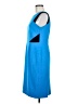 NIPON BOUTIQUE Color Block Blue Cocktail Dress Size 6 - photo 5