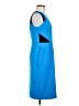 NIPON BOUTIQUE Color Block Blue Cocktail Dress Size 6 - photo 4