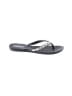 Lauren Lorraine Black Silver Flip Flops Size EU 36 - photo 1