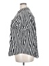 Torrid Stripes Black Short Sleeve Button-Down Shirt Size 3X Plus (3) - photo 5