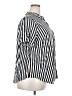 Torrid Stripes Black Short Sleeve Button-Down Shirt Size 3X Plus (3) - photo 4