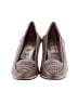 Etienne Aigner 100% Leather Brown Tan Heels Size 7 - photo 2