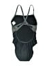Speedo Chevron-herringbone Gray One Piece Swimsuit Size 6 - photo 2
