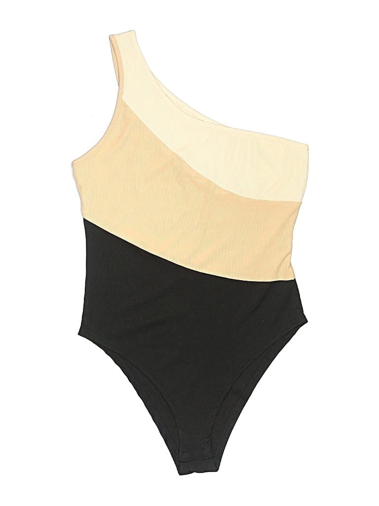 Pre-owned Shein Bodysuit In Yellow