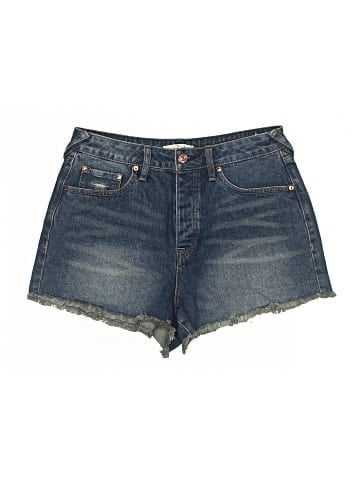 CLEO + WOLF Denim Shorts (view 1)