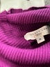 Derek Lam Purple Long Sleeve Turtleneck Size M - photo 7