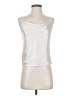 H&M 100% Polyester Ivory Sleeveless Blouse Size 2 - photo 1