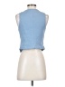 Tulle 100% Polyester Blue Vest Size S - photo 2