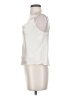 H&M 100% Polyester Ivory Sleeveless Blouse Size 2 - photo 5