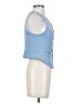 Tulle 100% Polyester Blue Vest Size S - photo 4