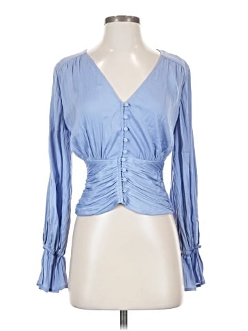 By Anthropologie Long Sleeve Blouse (view 1)
