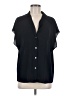 Vince. Black Short Sleeve Blouse Size M - photo 1