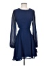 Lulus Solid Blue Cocktail Dress Size S - photo 1