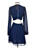 Lulus Solid Blue Cocktail Dress Size S - photo 2