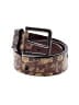 Robert Graham 100% Leather Brown Leather Belt Size 9 - photo 1