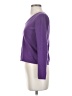 Bloomingdale's 100% Cashmere Purple Pullover Sweater Size S - photo 5