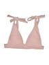 Unbranded Solid Pink Swimsuit Top Size M - photo 1