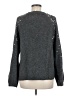 CeCe Metallic Silver Pullover Sweater Size M - photo 2
