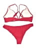 Unbranded Solid Red Two Piece Swimsuit Size XL - photo 2