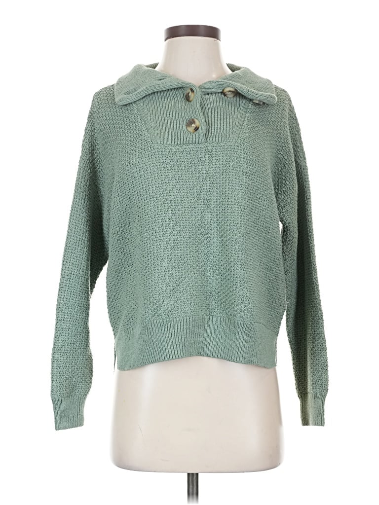 Click to view more detailed imagery on our partner's website Pre-owned Madewell Pullover Sweater In Green