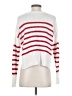 Moon & Madison Stripes White Pullover Sweater Size XS - photo 2