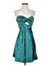 Lulus Teal Cocktail Dress Size S - photo 1
