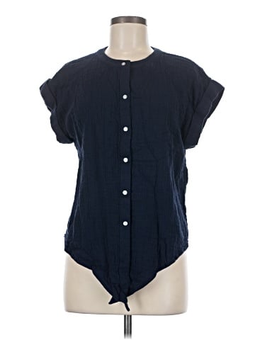 Ann Taylor LOFT Outlet Short Sleeve Blouse (view 1)