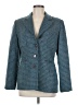 Bill Blass Tweed Blue Blazer Size 8 - photo 1