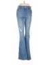 BCBGeneration Hearts Blue Jeans Size 7 - photo 1