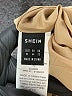 Shein 100% Polyester Solid Yellow Khaki Shorts Size 12 - photo 3