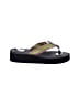 Curves Black Flip Flops Size Medium - photo 1