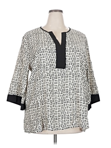 Bebonnie 3/4 Sleeve Blouse (view 1)
