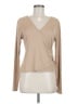 One Step Up Tan Long Sleeve Top Size XL - photo 1