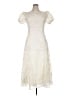 Lulus 100% Polyester Ivory Cocktail Dress Size XL - photo 1