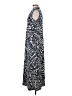 SJS Animal Print Blue Casual Dress Size M - photo 5