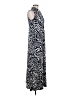 SJS Animal Print Blue Casual Dress Size M - photo 4