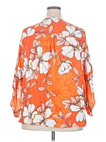 Unique Spectrum 3/4 Sleeve Blouse (view 2)