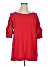 Zenana Outfitters Red 3/4 Sleeve Top Size XL - photo 1