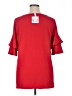 Zenana Outfitters Red 3/4 Sleeve Top Size XL - photo 2
