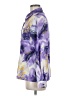 Shein Print Purple Long Sleeve Blouse Size 8/10 - photo 5