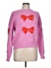 THML Hearts Pink Pullover Sweater Size L - photo 1