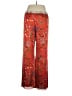Alexis Print Red Casual Pants Size M - photo 2